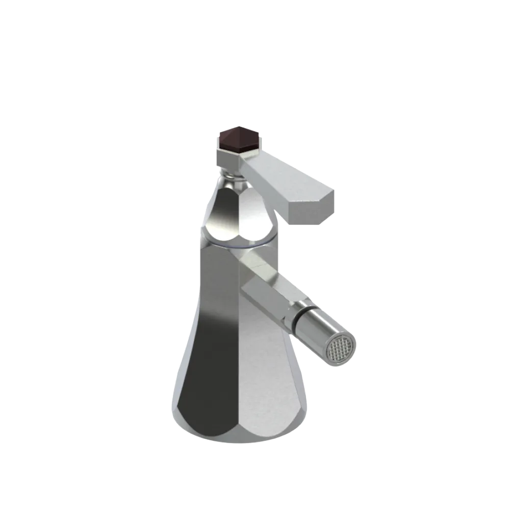 Rubinet Single Control Bidet Fitting (less drain) Satin Nickel
