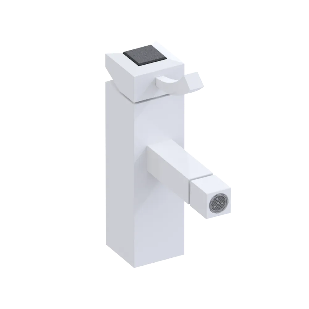 Rubinet Single Control Bidet Fitting (less drain) White