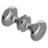 Rubinet Shower Door Knob (set) Satin Nickel