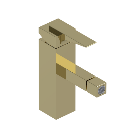 Rubinet Single Control Bidet Fitting (less drain) Gold
