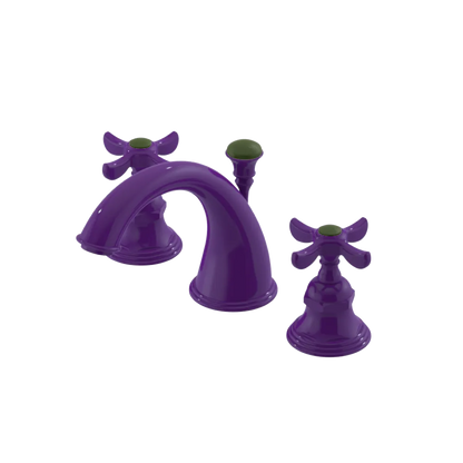 Rubinet Widespread Lav. Set. (less drain) Purple Haze