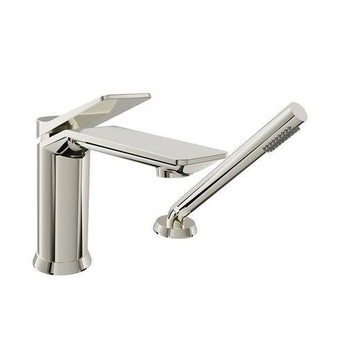 Baril 2-piece tub filler with hand shower