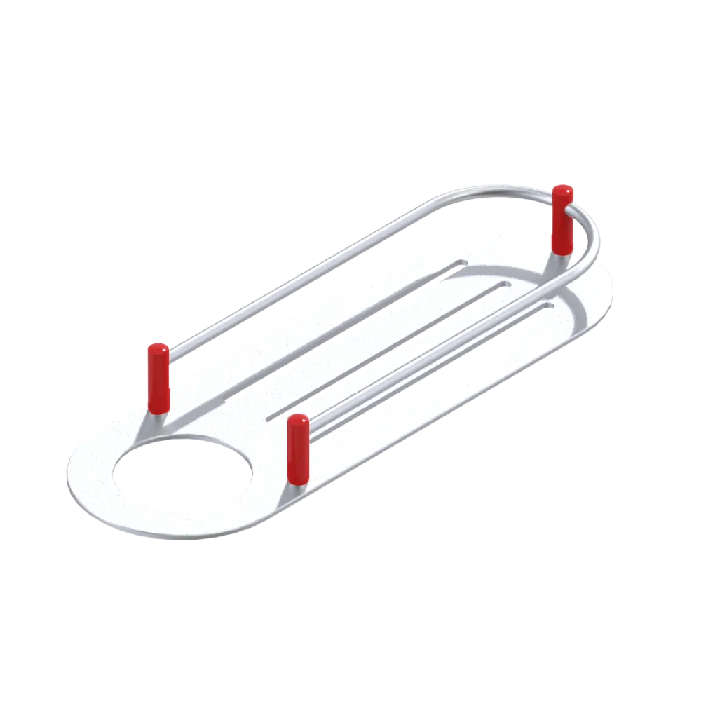 Rubinet Shelf Only Satin Chrome