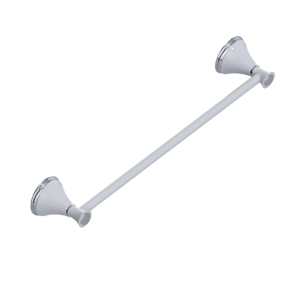 Rubinet Towel Bar 18" White