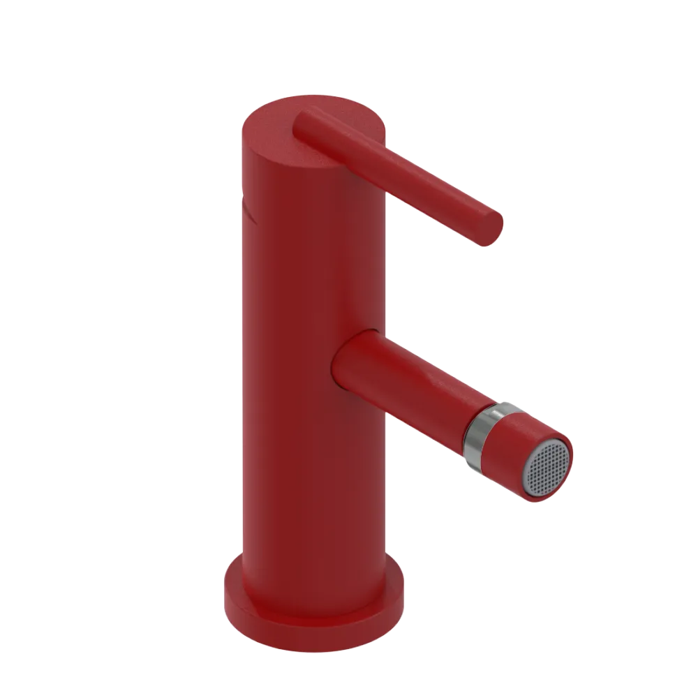 Rubinet Single Control Bidet Fitting (less drain) Maroon