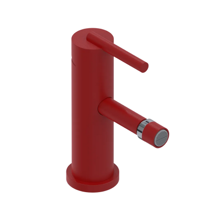 Rubinet Single Control Bidet Fitting (less drain) Maroon