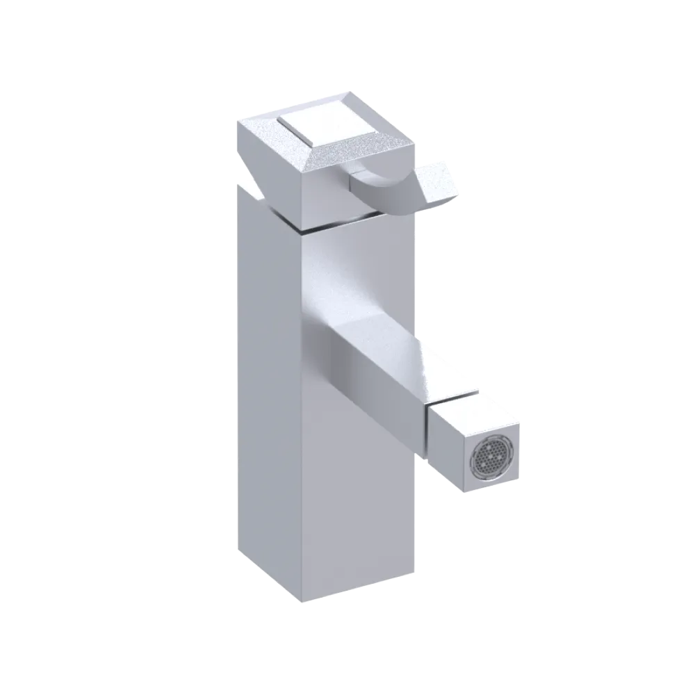 Rubinet Single Control Bidet Fitting (less drain) Satin Chrome