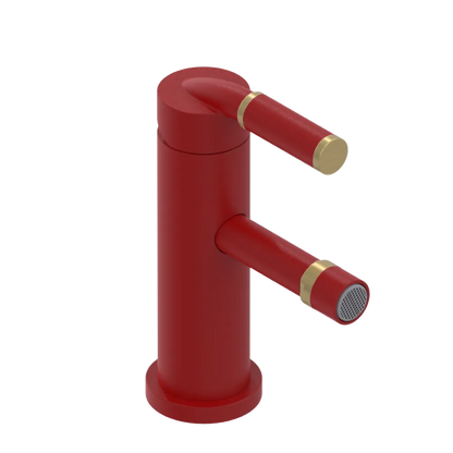 Rubinet Single Control Bidet Fitting (less drain) Maroon