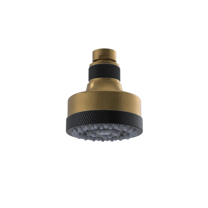Rubinet 3 FUNCTION SHOWER HEAD Antique Brass Matt