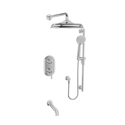 Baril Complete thermostatic pressure balanced shower kit