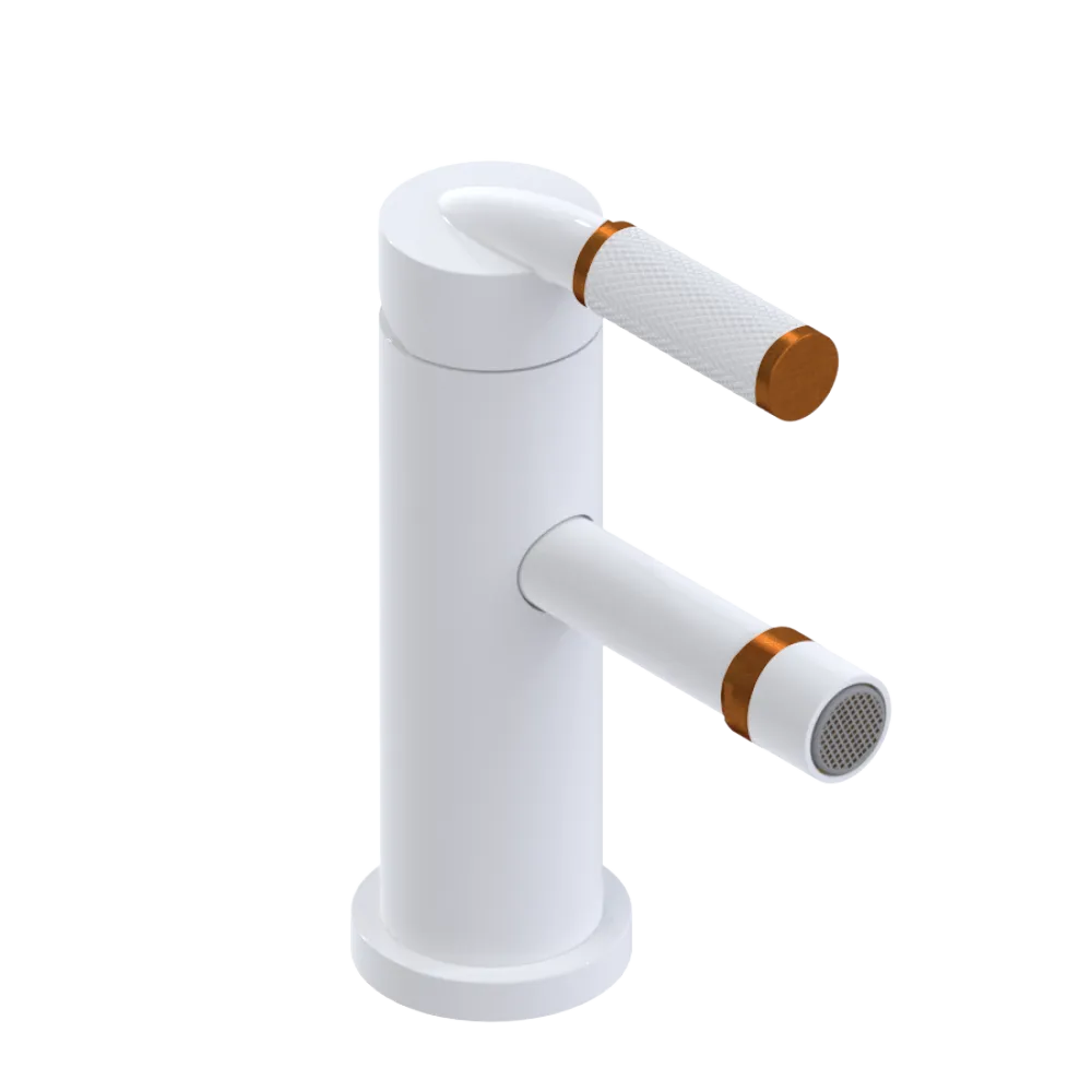 Rubinet Single Control Bidet Fitting (less drain) White