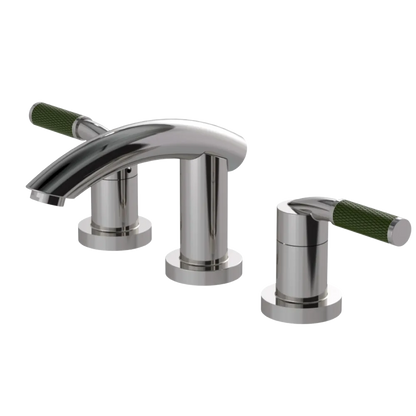 Rubinet Widespread Lav. Set. (less drain) Polished Nickel