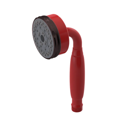 Rubinet 3 Function Hand Held Shower Only Red