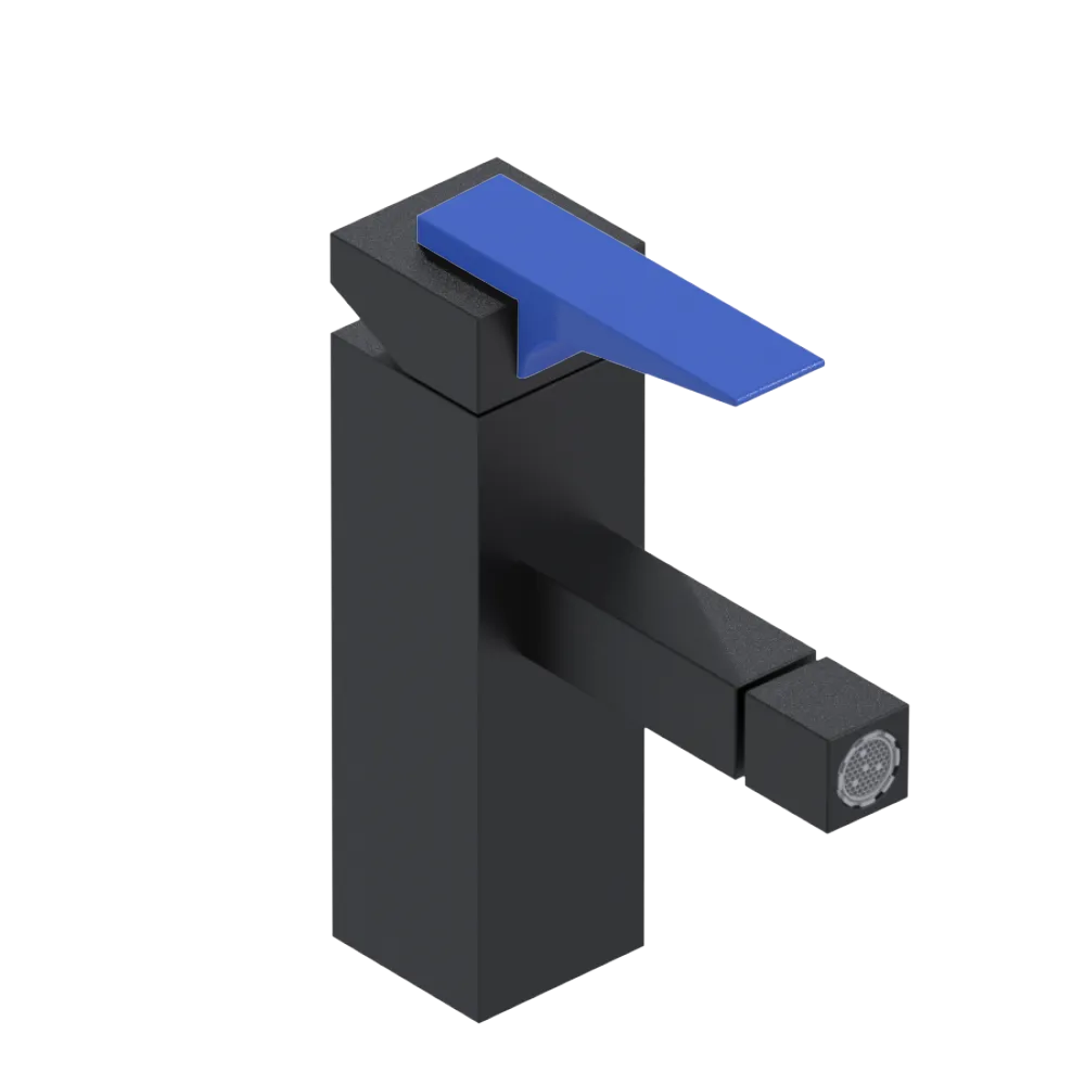 Rubinet Single Control Bidet Fitting (less drain) Matt Black