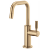 Brizo Beverage Faucet With Square Spout And Knurled Handle
