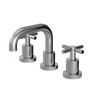 Rubinet Widespread Lav. Set. (less drain) Polished Nickel
