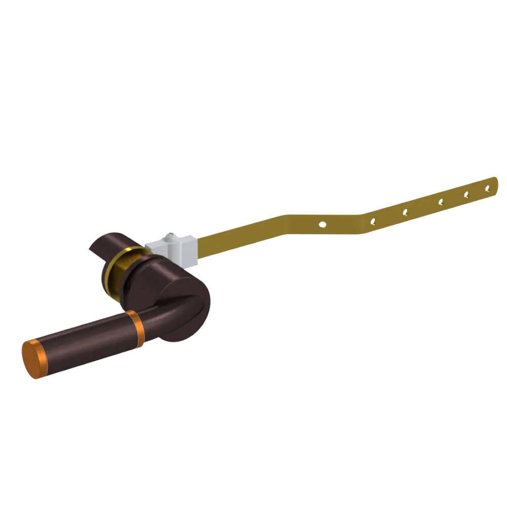 Rubinet Trip Levers Tuscan Brass