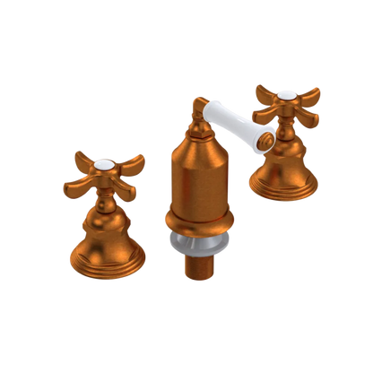 Rubinet Bidet Fitting with Spray, Diverter, and Vacum Breaker (Less Drain) Antique Copper Matt