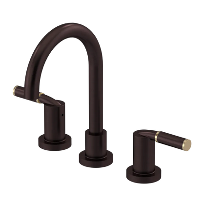 Rubinet Widespread Lav set (less drain) Oil Rubbed Bronze
