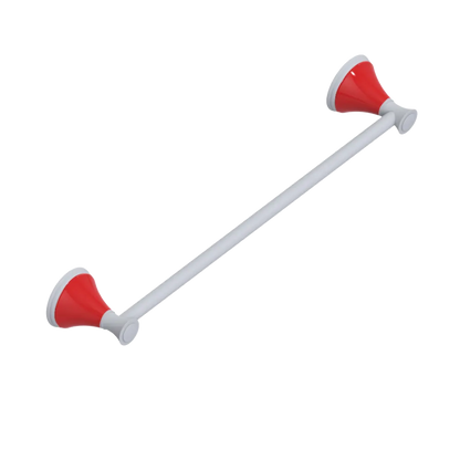 Rubinet Towel Bar 18" Matt White