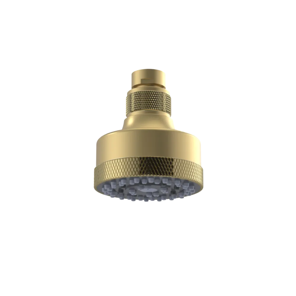 Rubinet 3 FUNCTION SHOWER HEAD Satin Brass