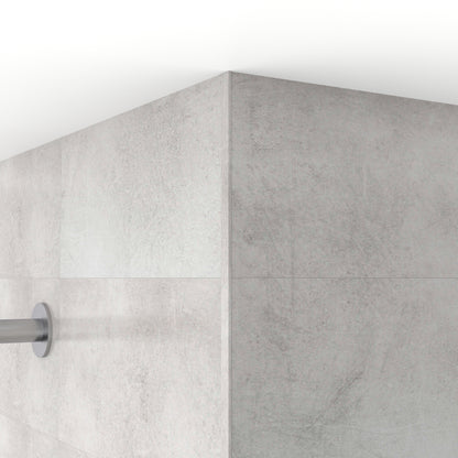 Neptune Viva Edge Trim 94 in. Marble Glacier