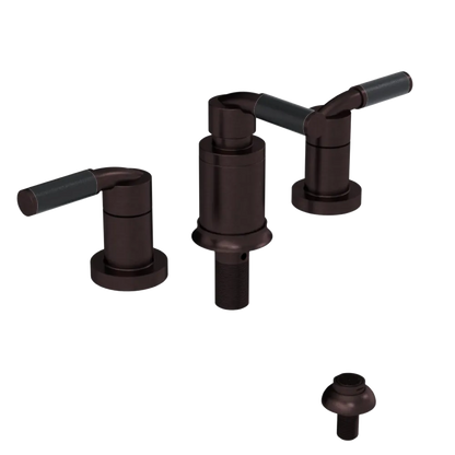 Rubinet Bidet Fitting with Spray, Diverter, and Vacuum Breaker (less drain) Tuscan Brass