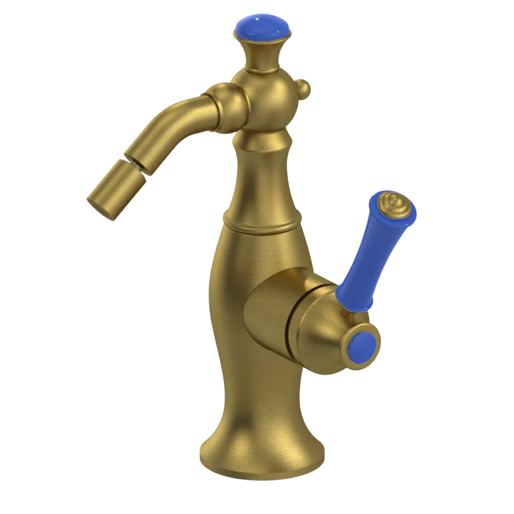 Rubinet Single Control Bidet Fitting (less drain) Antique Brass Matt
