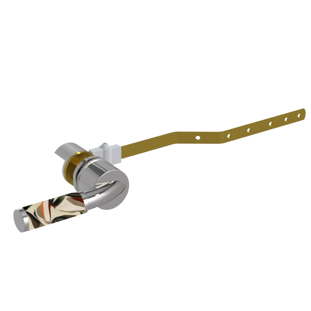 Rubinet Trip Levers Polished Nickel