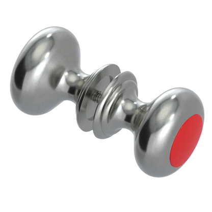 Rubinet Shower Door Knob (set) Satin Nickel