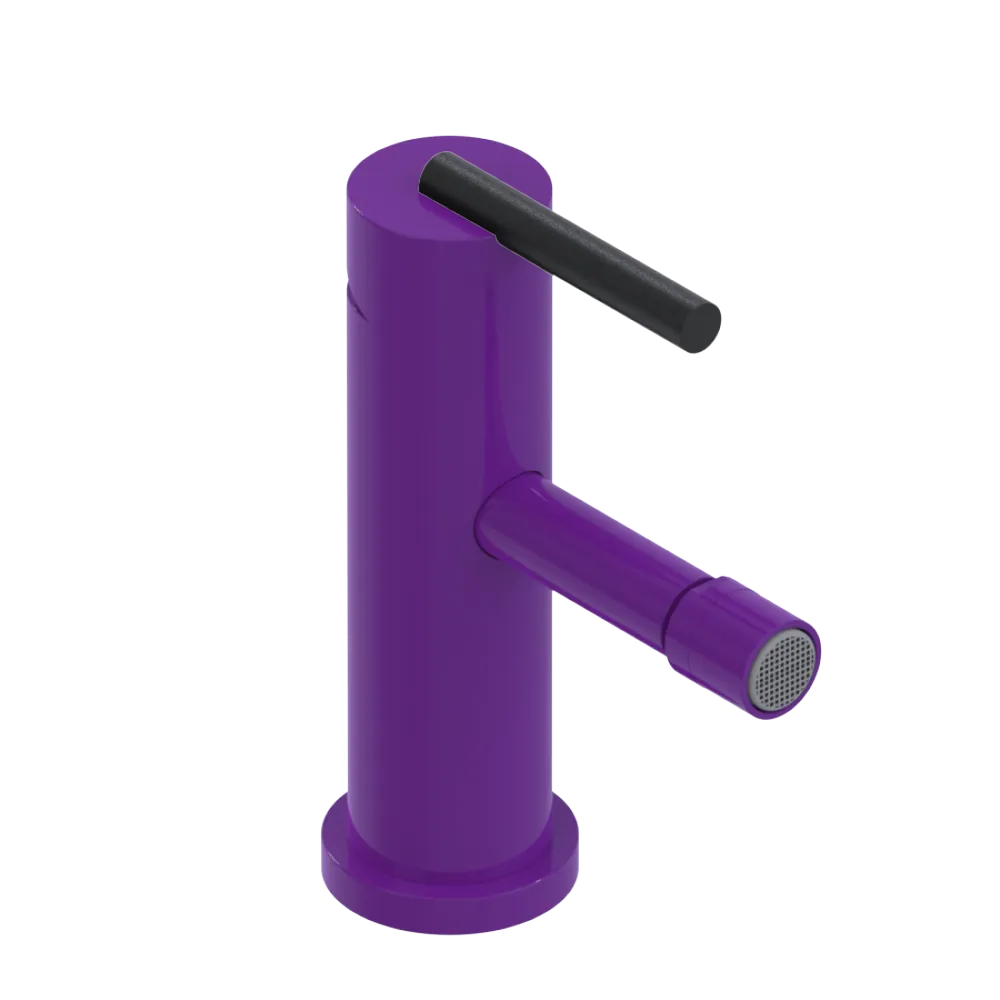 Rubinet Single Control Bidet Fitting (less drain) Purple Haze