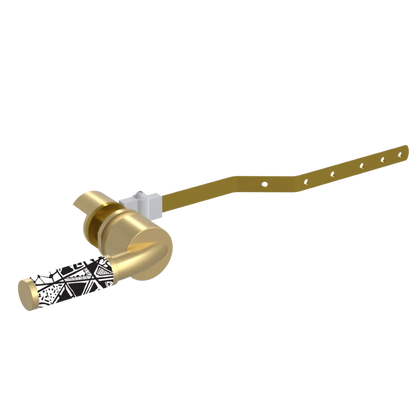 Rubinet Trip Levers Satin Brass