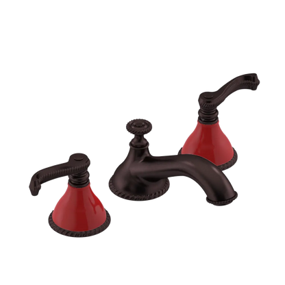 Rubinet Widespread Lav. Set. (less drain) Oil Rubbed Bronze