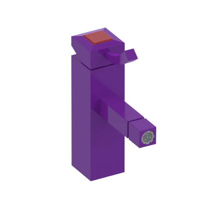 Rubinet Single Control Bidet Fitting (less drain) Purple Haze