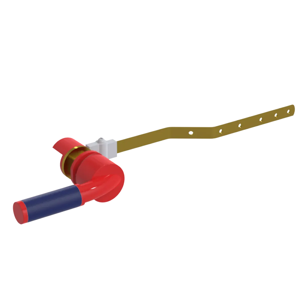 Rubinet Trip Levers Red