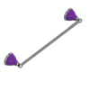 Rubinet Towel Bar 18" Polished Nickel