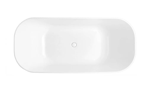 Purity Matte White 68" x 31" Freestanding Bathtub - FBP6831