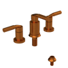 Rubinet Bidet Fitting with Spray, Diverter, and Vacuum Breaker (less drain) Antique Copper Matt