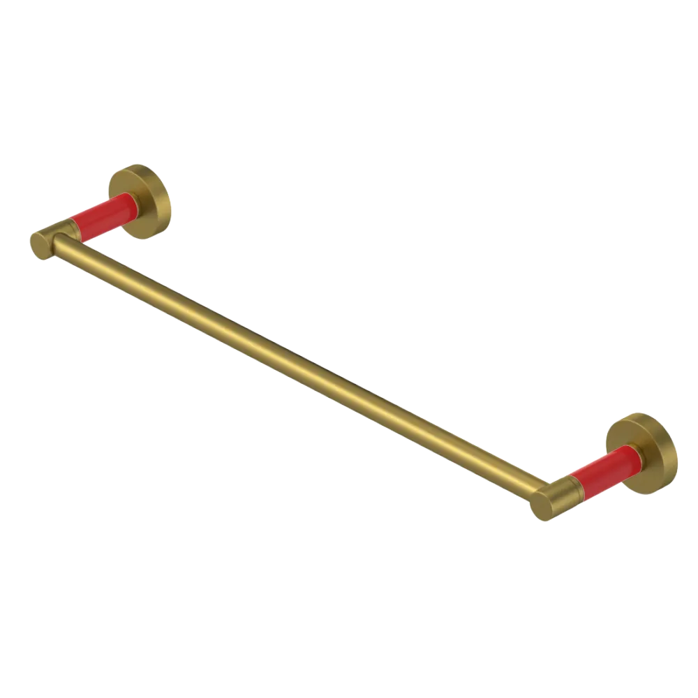 Rubinet Towel Bar 18" Antique Brass Matt