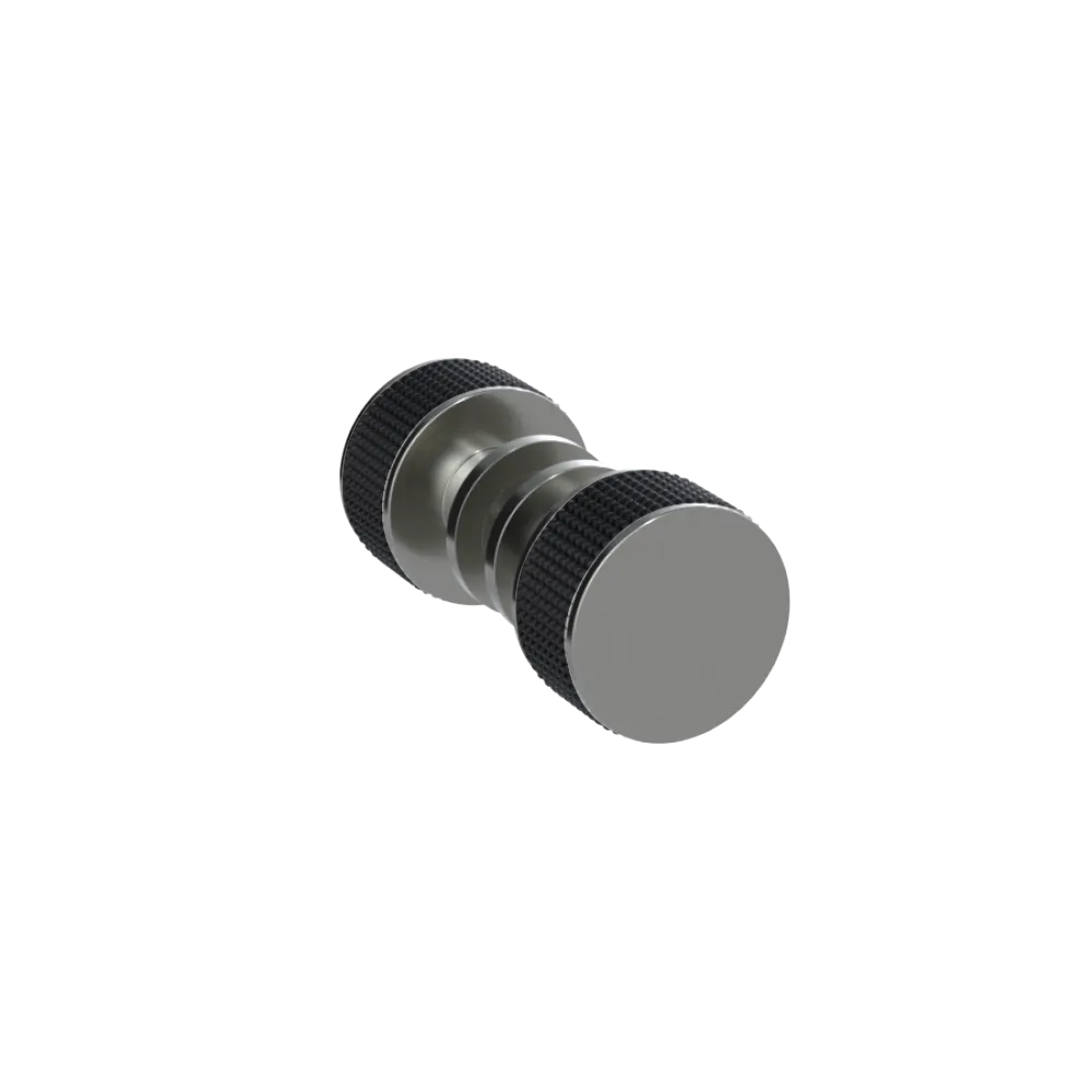 Rubinet Shower Door Knob (set) Satin Nickel
