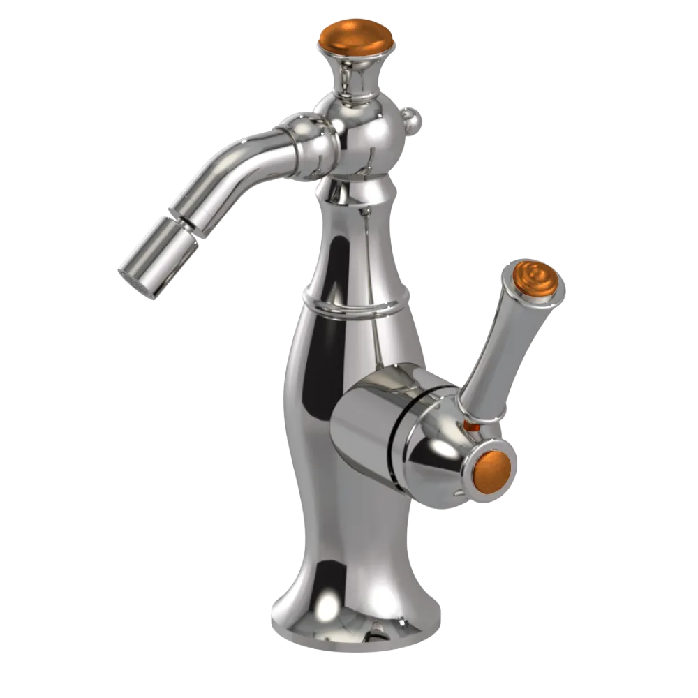 Rubinet Single Control Bidet Fitting (less drain) Polished Nickel
