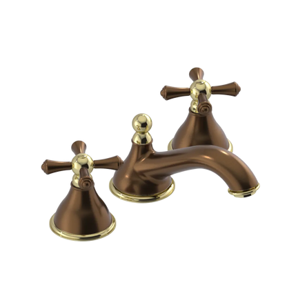 Rubinet Widespread Lav. Set. (less drain) Tuscan Brass