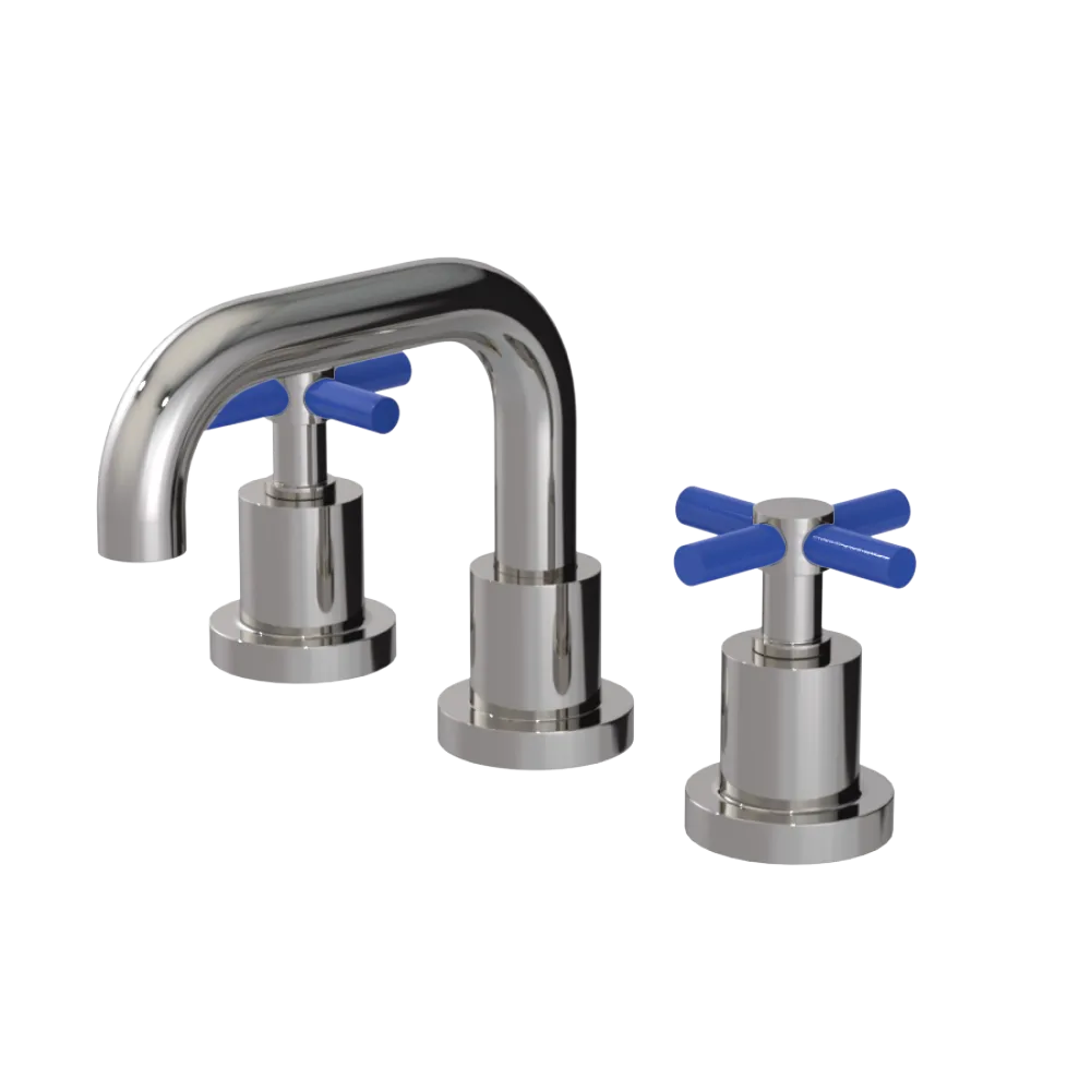 Rubinet Widespread Lav. Set. (less drain) Polished Nickel