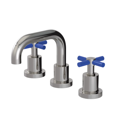 Rubinet Widespread Lav. Set. (less drain) Polished Nickel