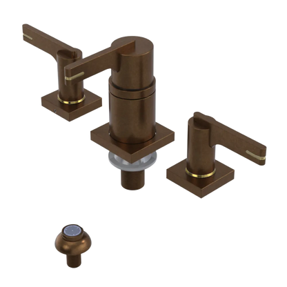 Rubinet Bidet Fitting with Spray, Diverter, and Vacum Breaker (Less Drain) Oil Rubbed Bronze