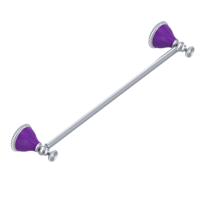 Rubinet Towel Bar 24" Satin Chrome