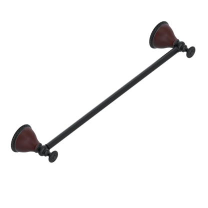 Rubinet Towel Bar 24" Matt Black