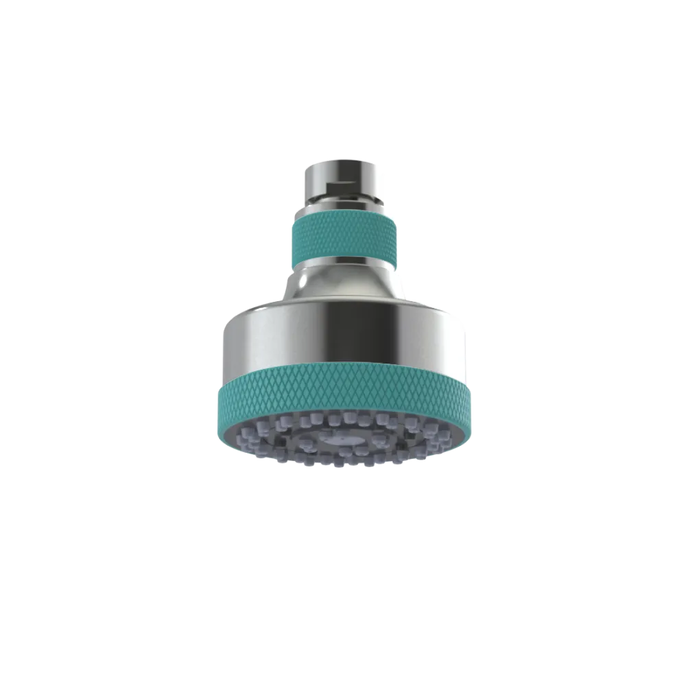 Rubinet 3 FUNCTION SHOWER HEAD Satin Nickel