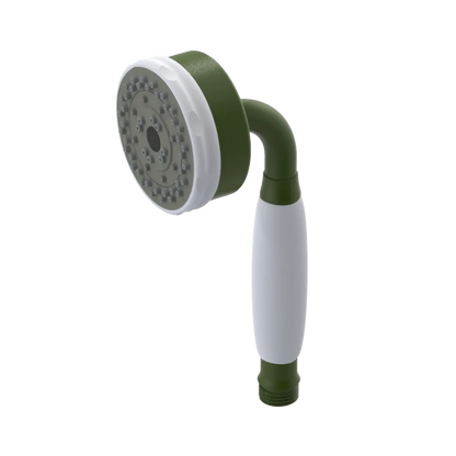 Rubinet 3 Function Hand Held Shower Only Green Envy