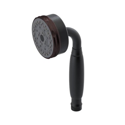 Rubinet 3 Function Hand Held Shower Only Matt Black